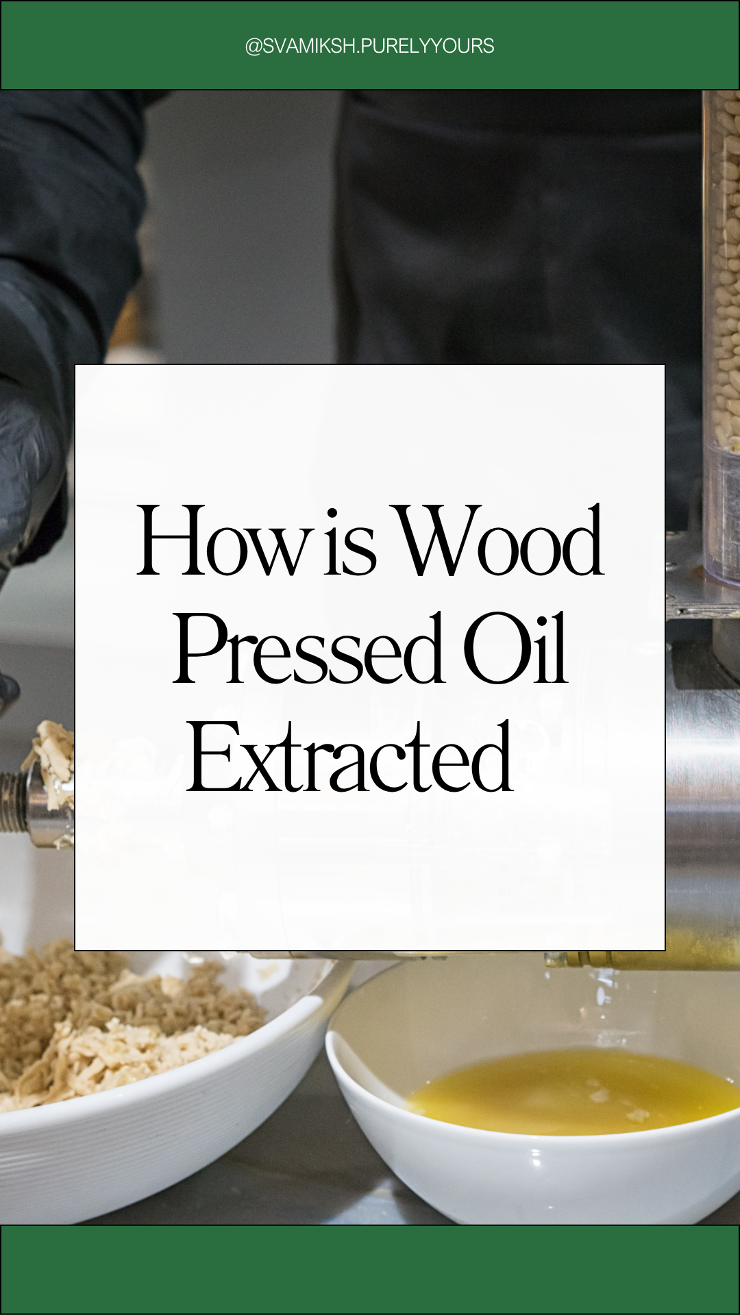 Wood Pressed Oils